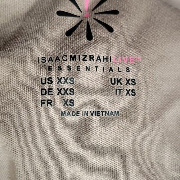 NWOT Isaac Mizrahi Essential V-neck T-shirt Sz XXS - Picture 7 of 11